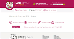 Desktop Screenshot of hafoslevy.cz